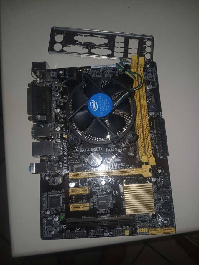 Asus H81 Motherboad and CPU