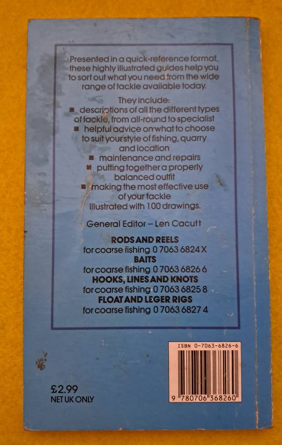 Baits for Coarse Fishing - Ken Whitehead