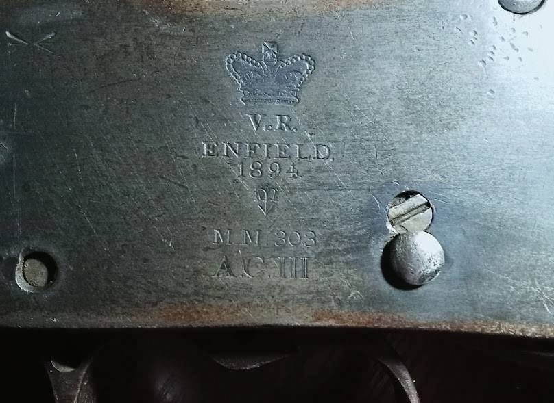 VINTAGE VR ENFIELD 1894 ME 303 ACIII RIFLE (DEACTIVATED) Martini Enfield MKII .303 Under Lever Rifle