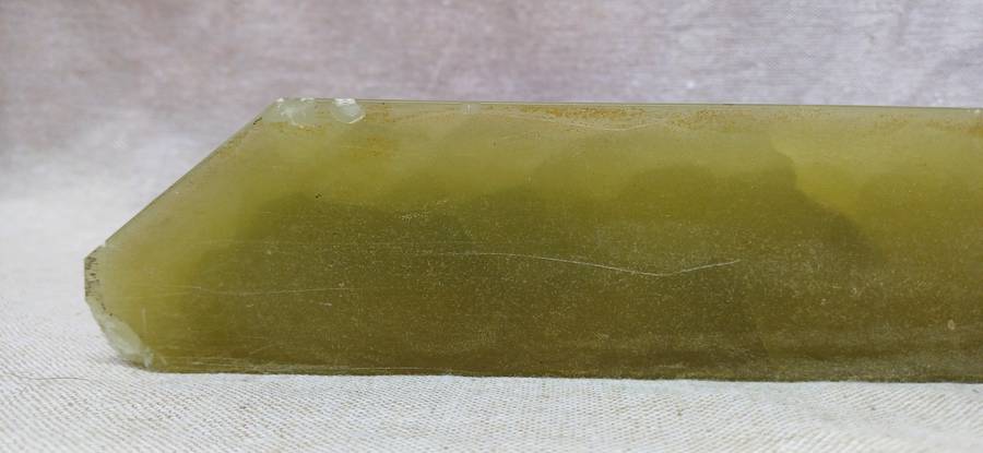 Vintage Claridge Swiss Windup Green Marble Mantle Clock