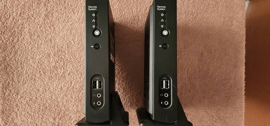 2 x Devon IT: TC5 Series thin client pc's