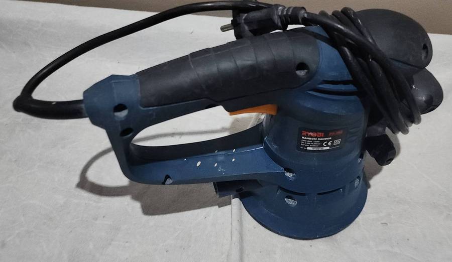 Ryobi 380W Random Orbital Sander, 125 mm Size