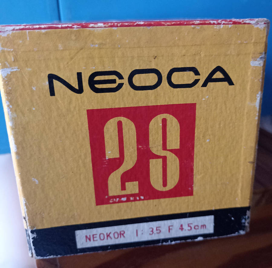 1950's Neoca 2S, 35 mm film camera in Original box which is a rare a find