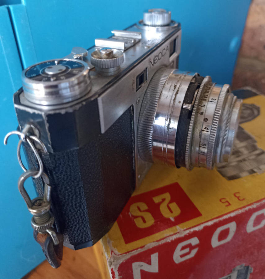 1950's Neoca 2S, 35 mm film camera in Original box which is a rare a find