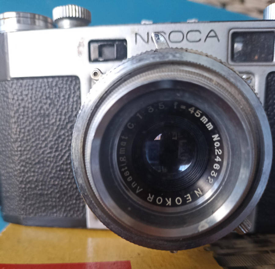 1950's Neoca 2S, 35 mm film camera in Original box which is a rare a find