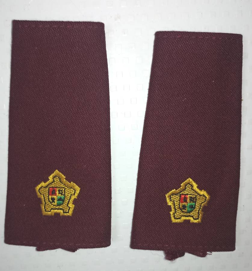 Set of SADF SA Medical Services Rank Epaulettes