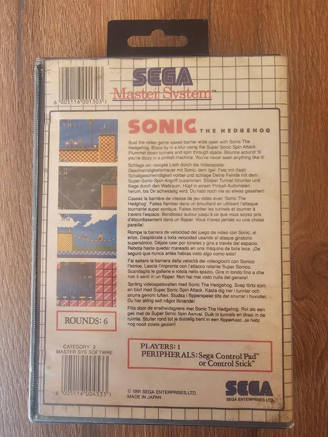 Sonic the Hedgehog (Sega Master System)