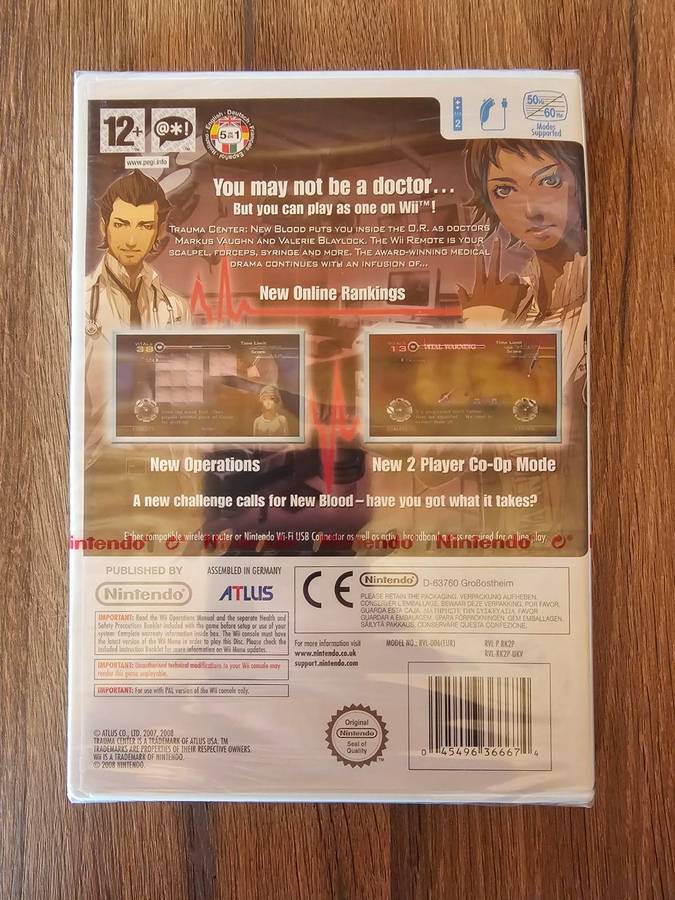 Trauma Center: New Blood (Wii, Wii U)