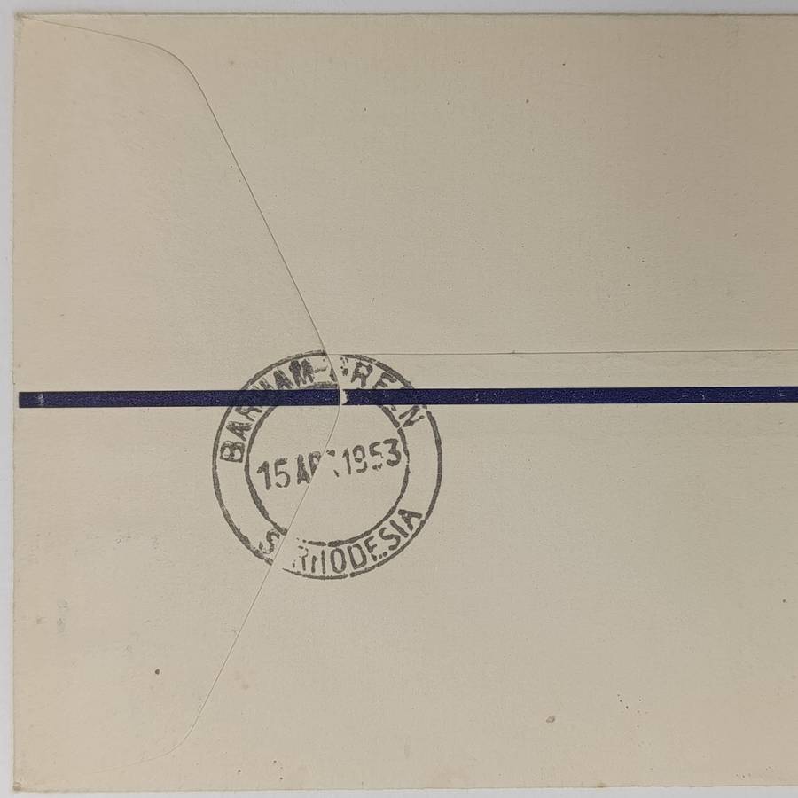 Southern Rhodesia SACC 73- 77 on Rhodes Centenary FDC