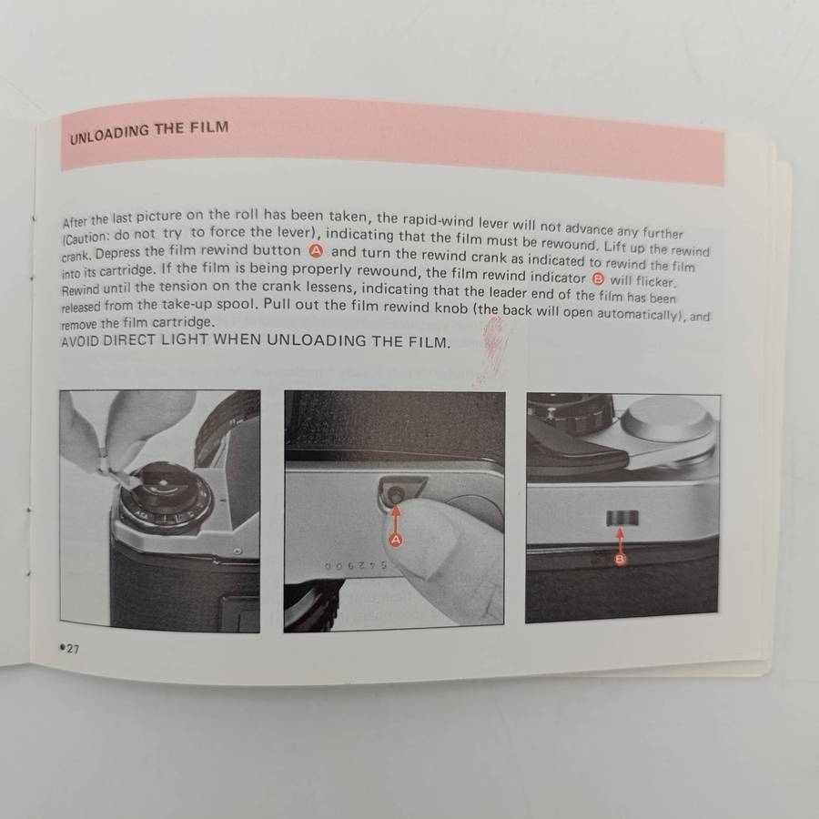 Pentax ME Super camera booklet