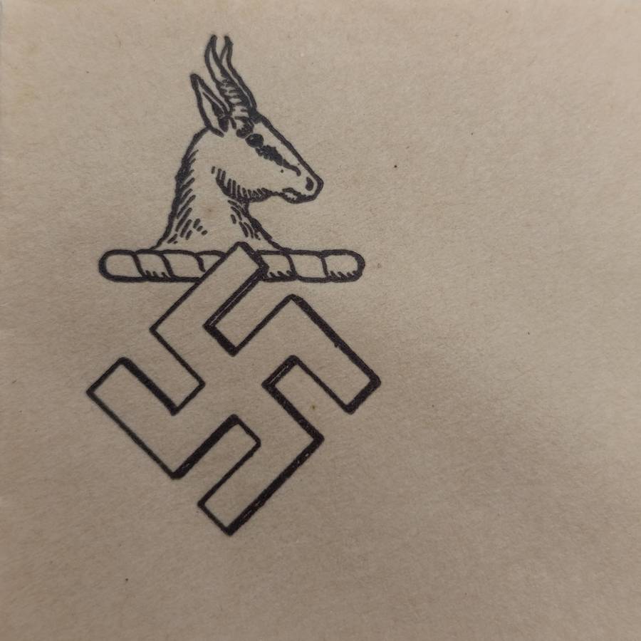 Vintage SA Nazi party envelope - rare unused item