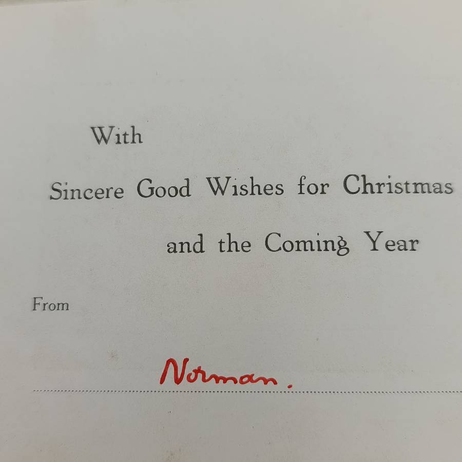 Iraq in British Occupation - Secretariat of H.E The High Commissioner Baghdad 1928 Christmas