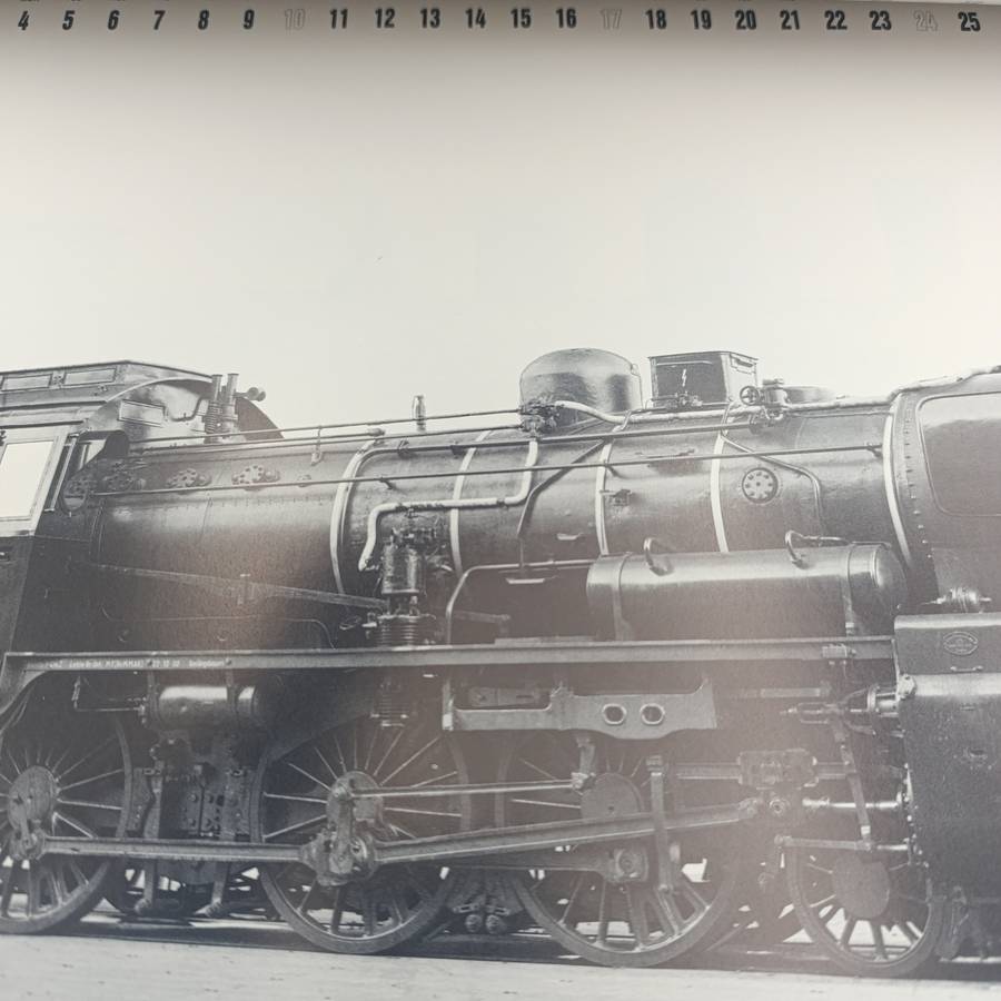 1983 German Railway themed calendar