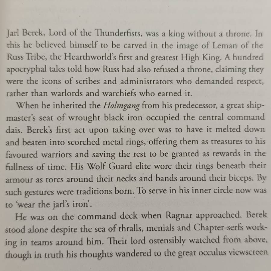 Warhammer #26 Ragnar Blackmane by Aaron Pembski-Bowden