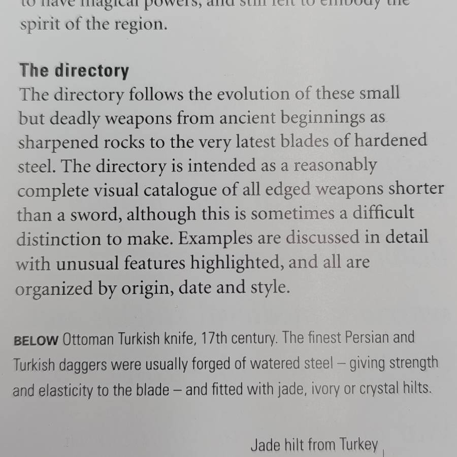 World Encyclopedia of knives, daggers & bayonets