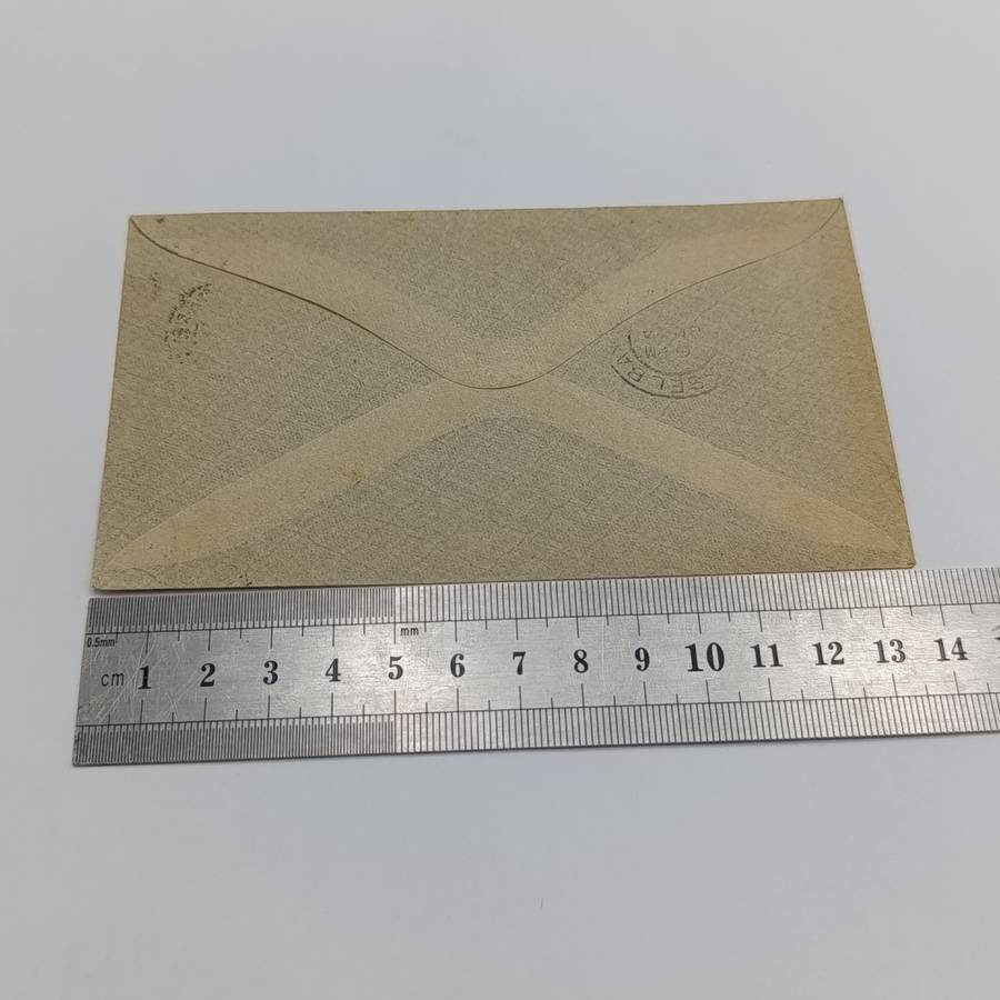 1909 Letter Cape Town to Mossel Bay with Double Circle dated canceller of 1902