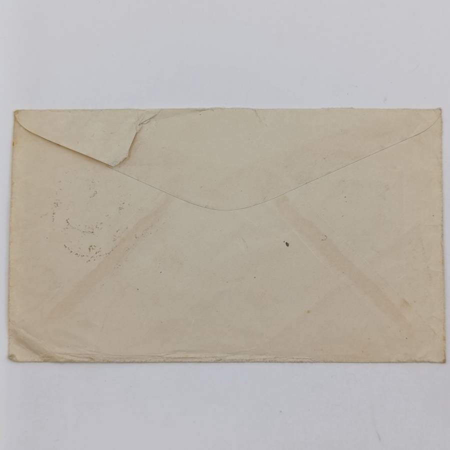 Dn Active Service Cover India to Cape Town, South Africa - WW2 period