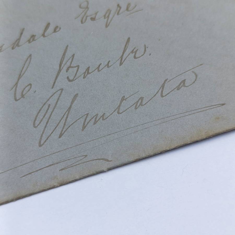 1890 Cover Kei Road to Umtata - One penny Cape of Good Hope stamp