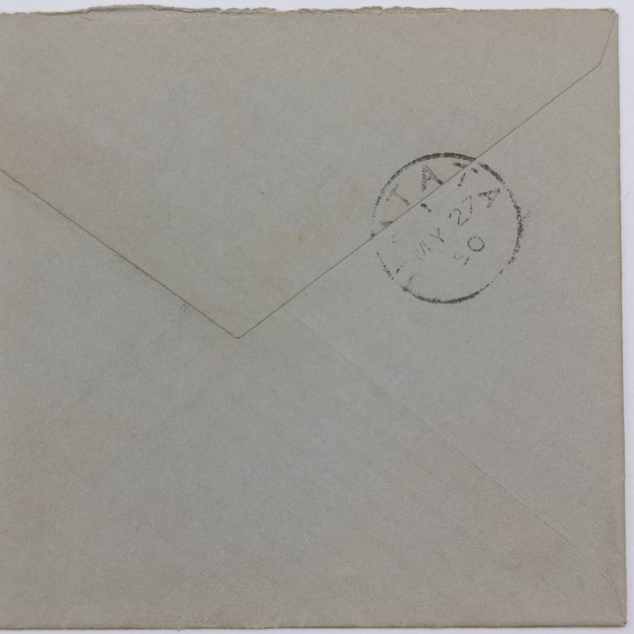 1890 Cover Kei Road to Umtata - One penny Cape of Good Hope stamp