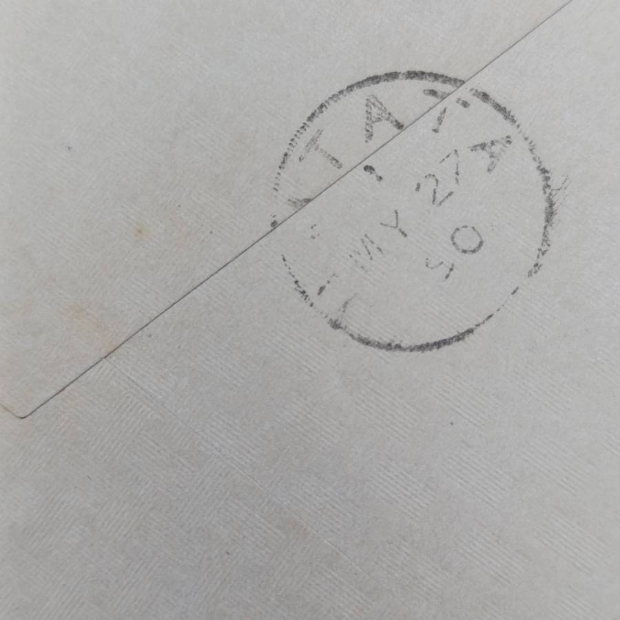 1890 Cover Kei Road to Umtata - One penny Cape of Good Hope stamp