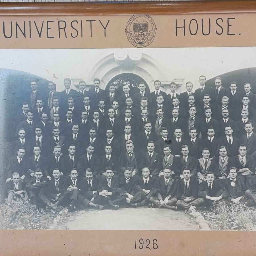 1926 University of Cape Town university house class photo