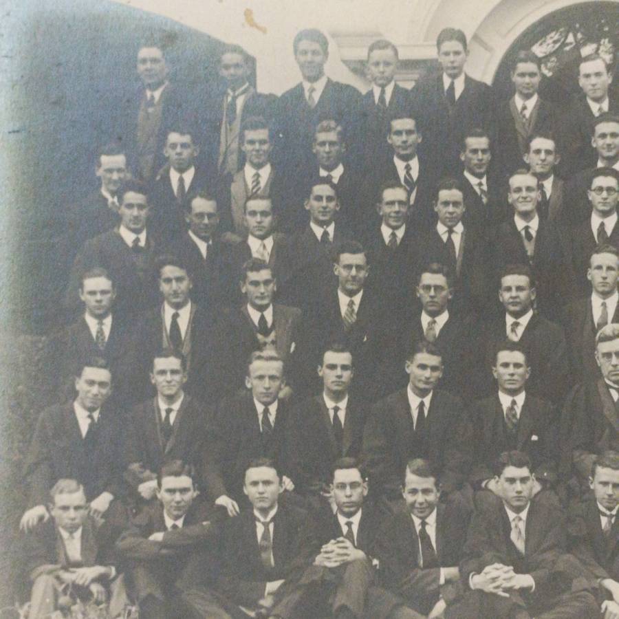 1926 University of Cape Town university house class photo