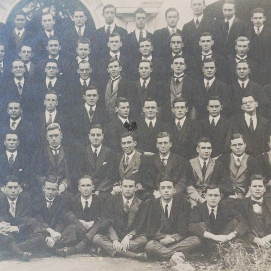 1926 University of Cape Town university house class photo