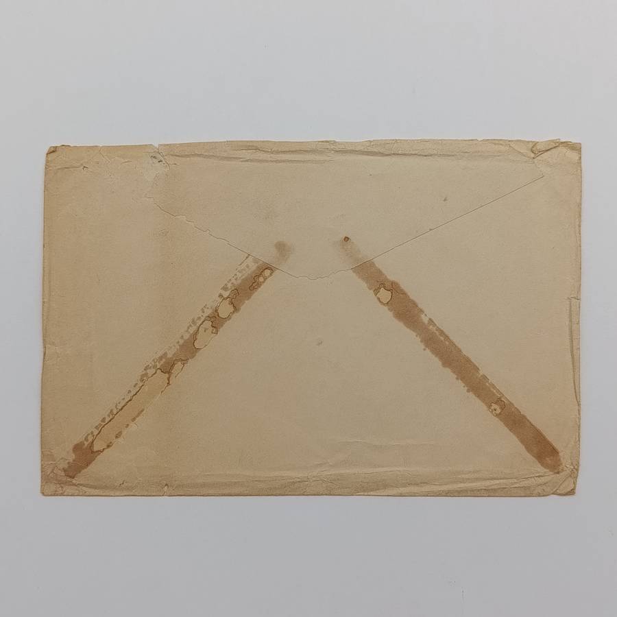 1933 USA to South Africa cover with 3 USA 3 cent stamps - Haverford to Johannesburg