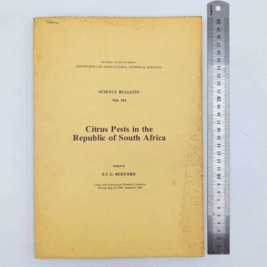 South Africa Science Bulletin 391 Citrus pests in South Africa - 1978