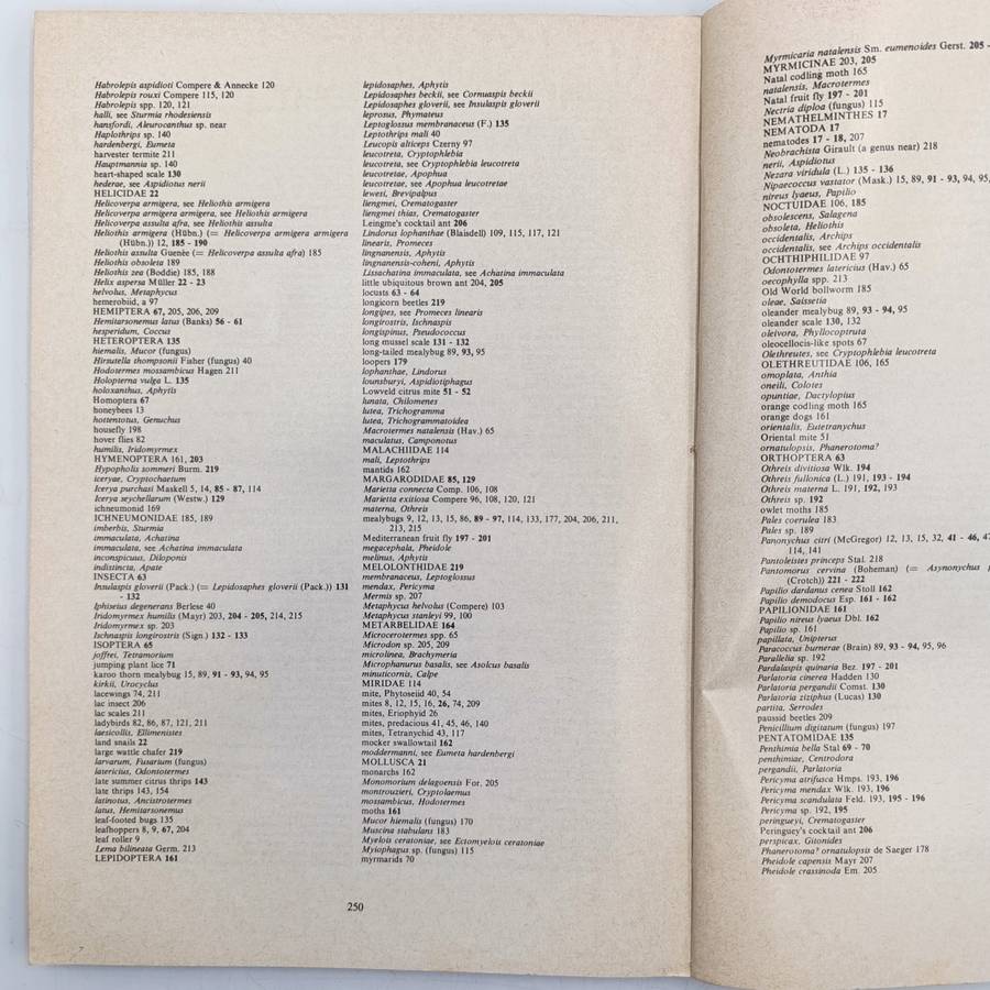 South Africa Science Bulletin 391 Citrus pests in South Africa - 1978