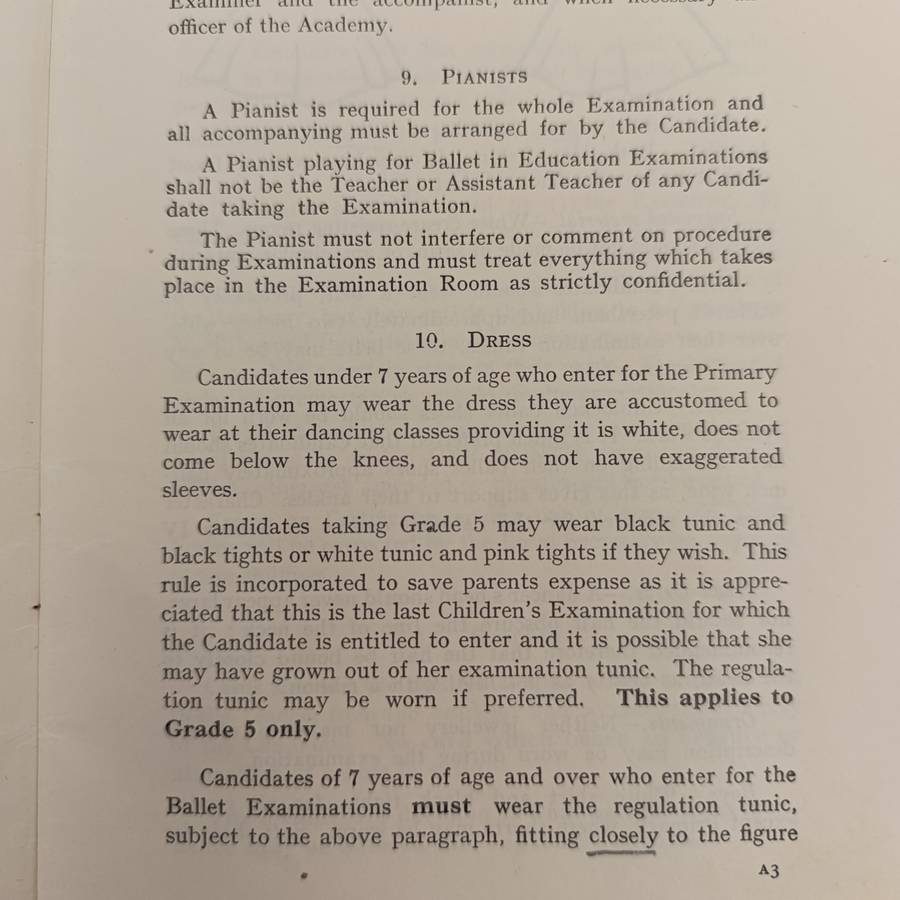 Royal academy of dancing - Ballet in education 1954 edition