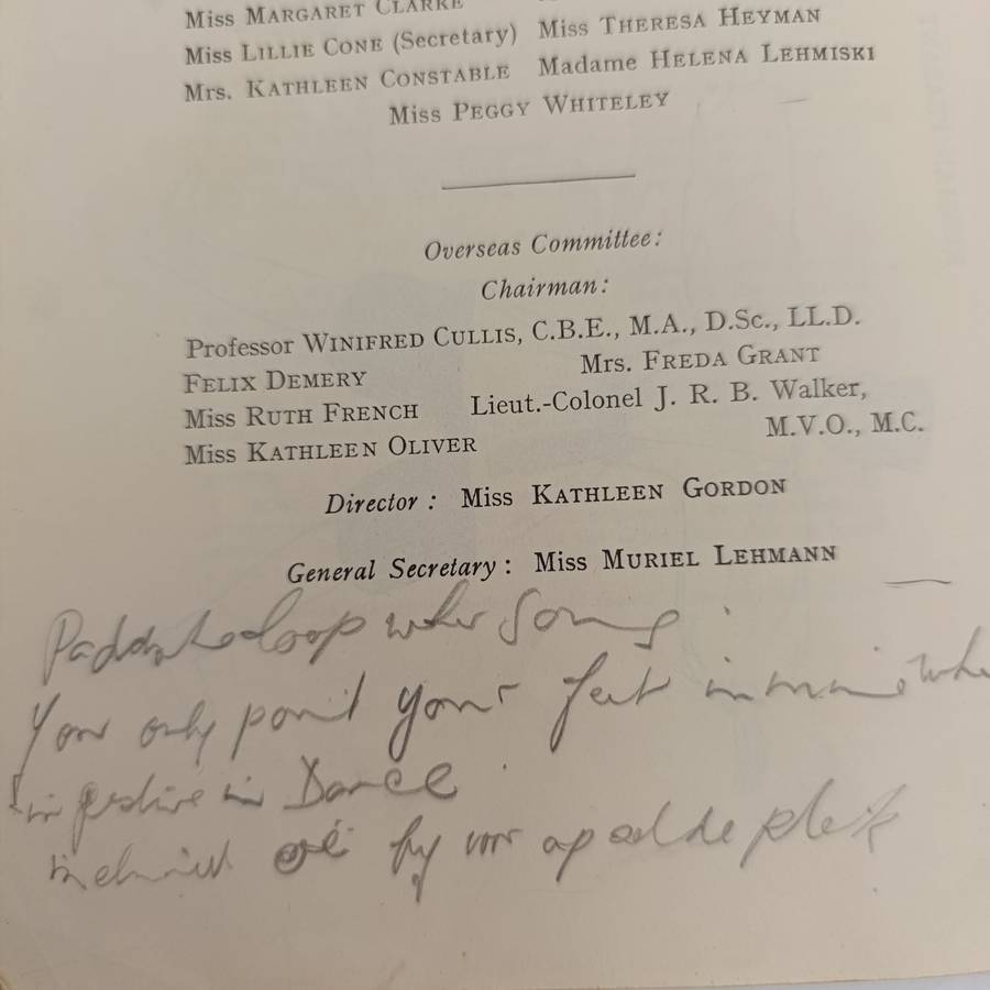 Royal academy of dancing - Ballet in education 1954 edition