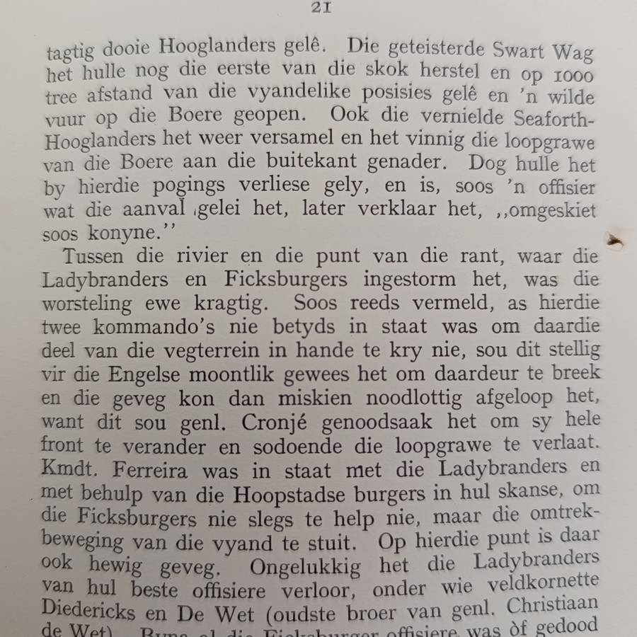 Oorlog en Ballingskap deur Adjudant J.N Brink