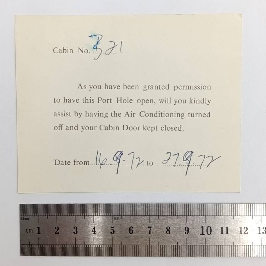 Lot of vintage Union Castle/ Safmarine documents and brochure