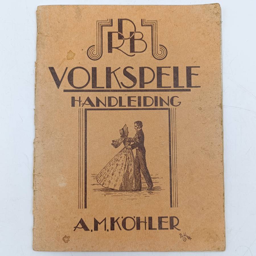 R.D.B se Volkspele-handleiding deur A.M Kohler
