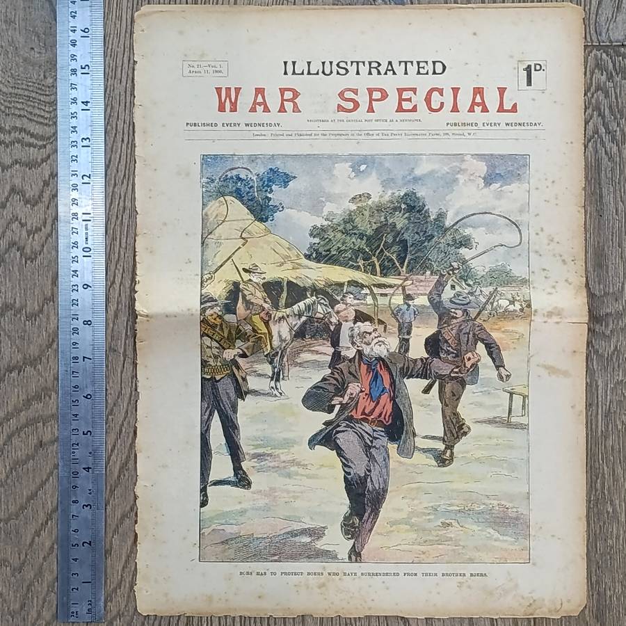 Boer War Illustrated War Special newspaper dated 11 April 1900  No.21 Vol.1