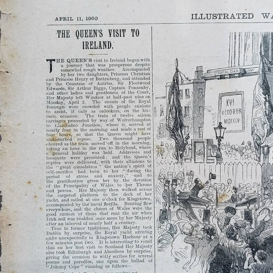 Boer War Illustrated War Special newspaper dated 11 April 1900  No.21 Vol.1