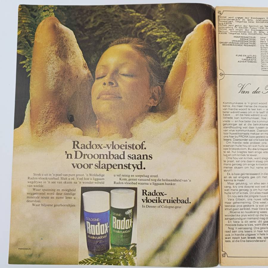 Vintage Pronk magazine - 10 August 1973 issue