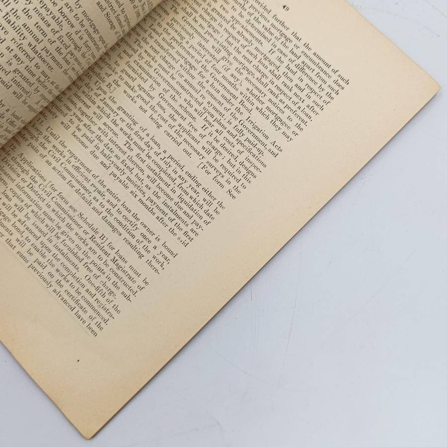 Cape of Good Hope 1903 Acts, proclamations and Government notices relating to irregation and Loans