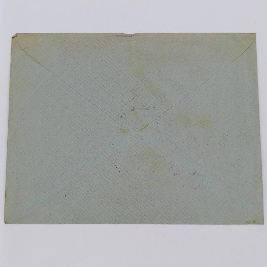 1931 Letter from Riga, Latvia to Port Elizabeth, South Africa with blue 30 Santimu stamp
