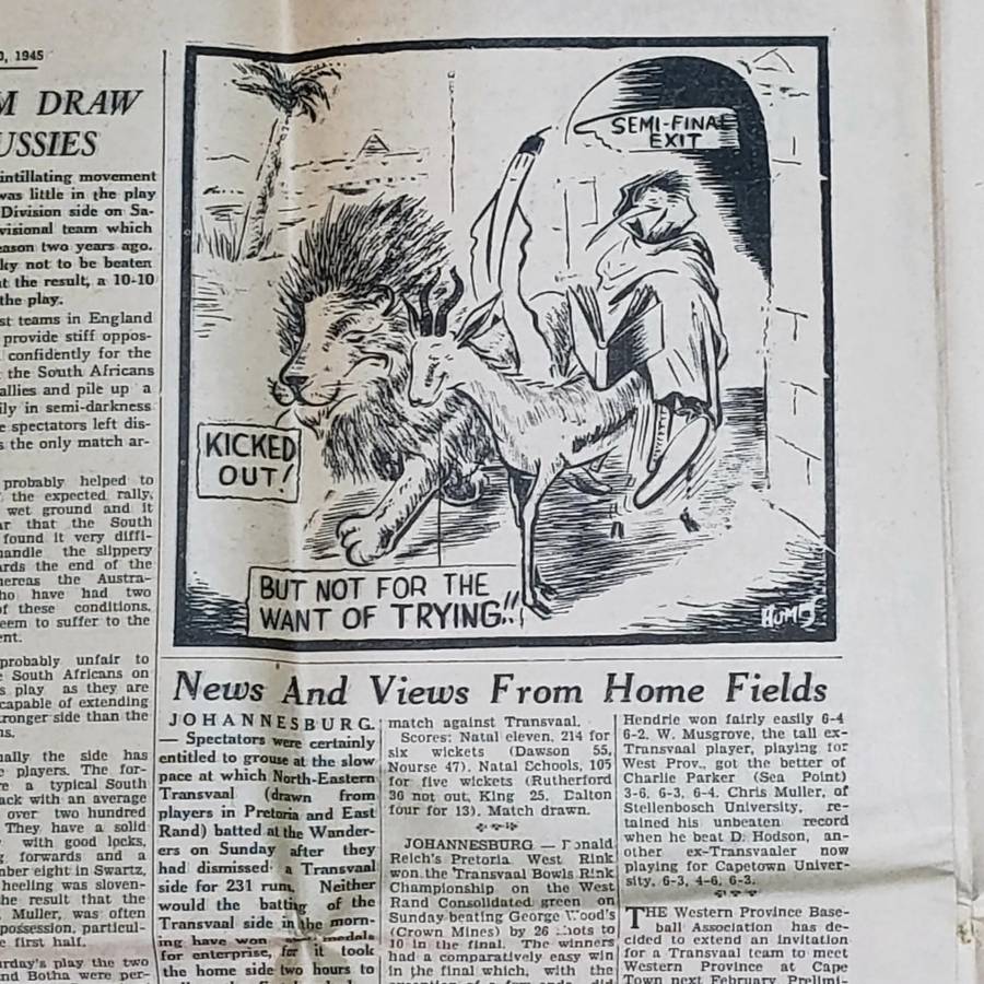South African Forces newspaper - Springbok - 20 December 1945 - Very good condition
