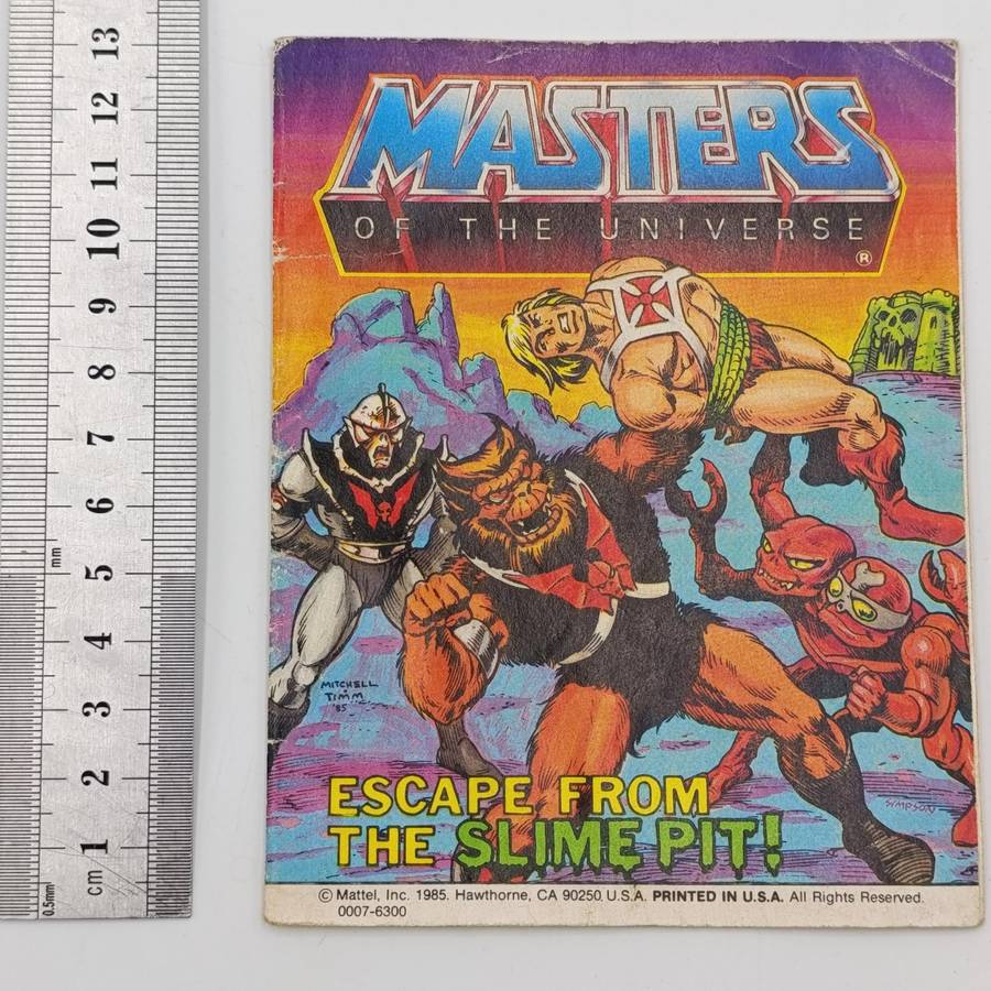 Lot of 12 Vintage Masters of the Universe mini comic books - two are multilingual
