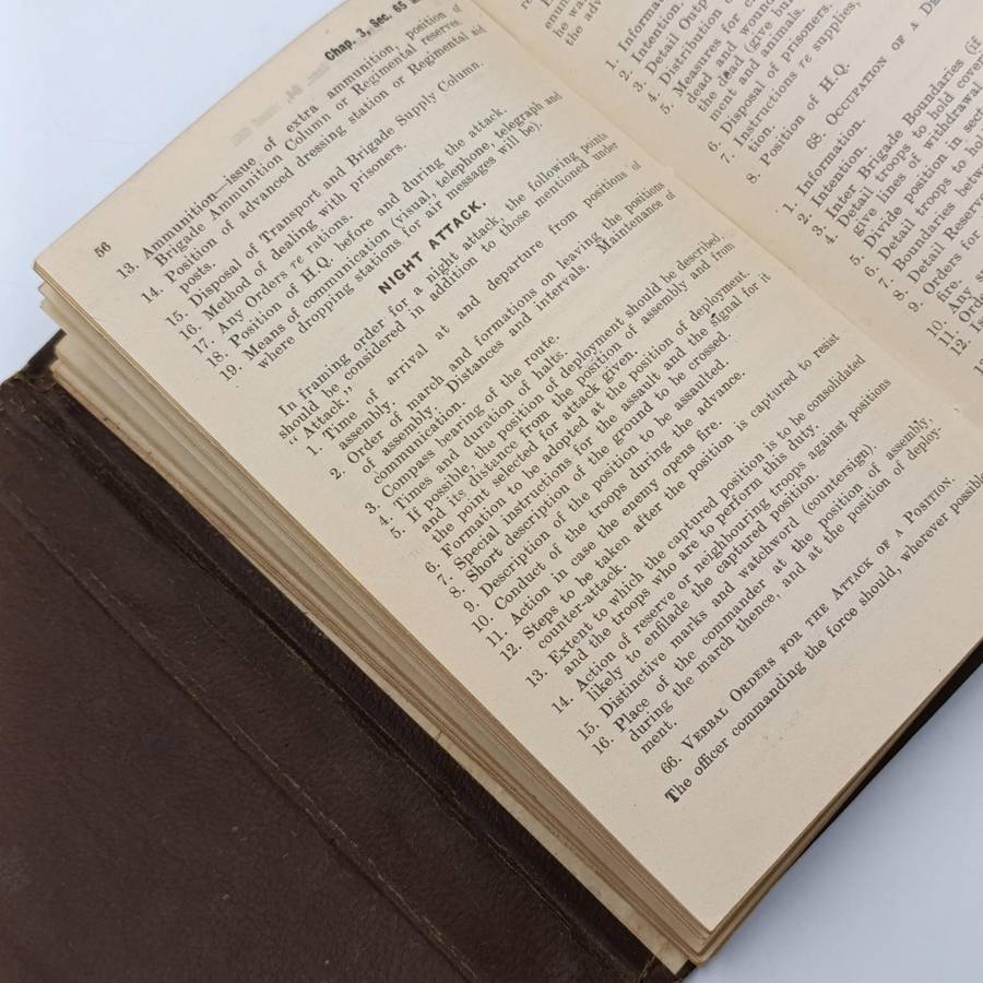 SA Union Defence Force Field service pocket book - 1928 issue