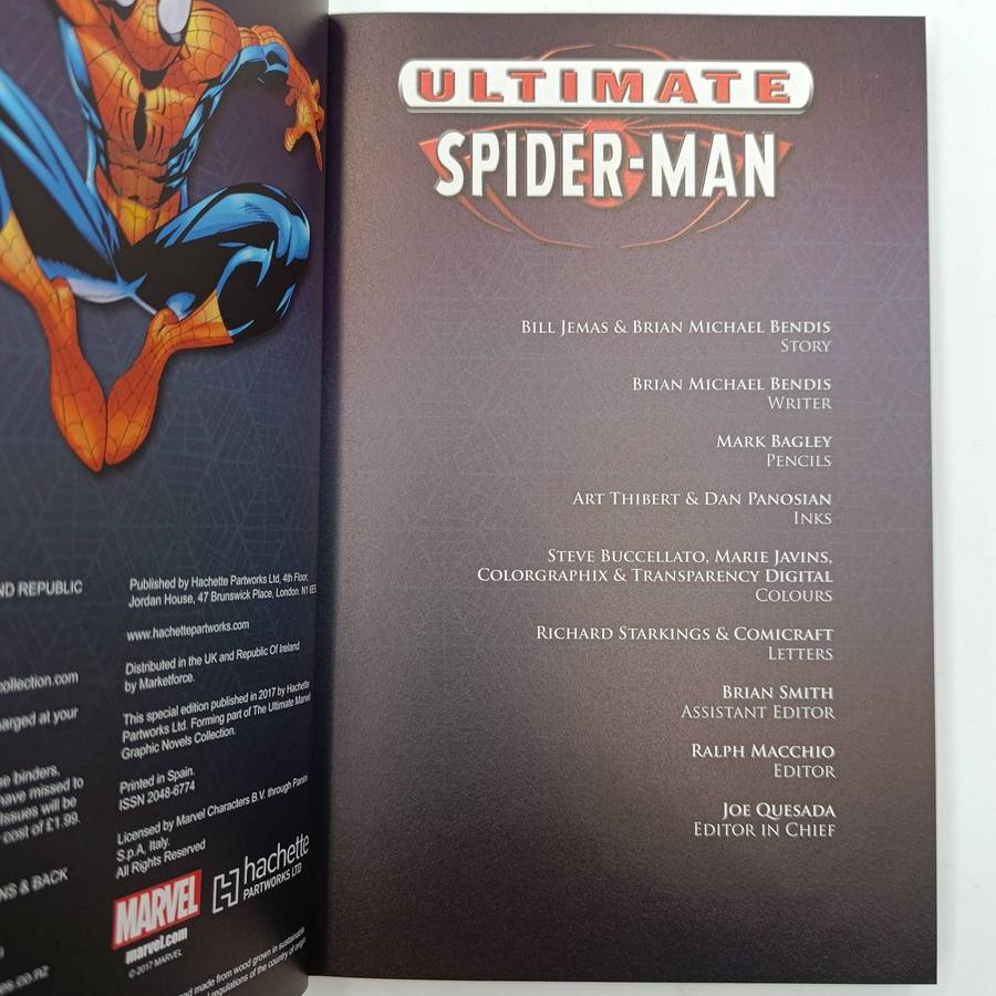 Marvel #60 Ultimate Spider-Man - Power and Responsibility graphic novel