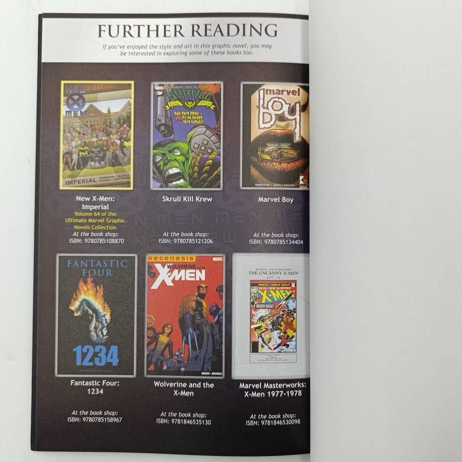 Marvel #63 New X-Men - E is for Extinction graphic novel