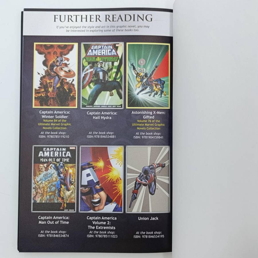 Marvel #67 Captain America The New Deal graphic novel