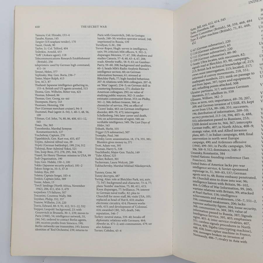 Max Hastings The Secret War - Spies, Codes and Guerillas 1939-1945