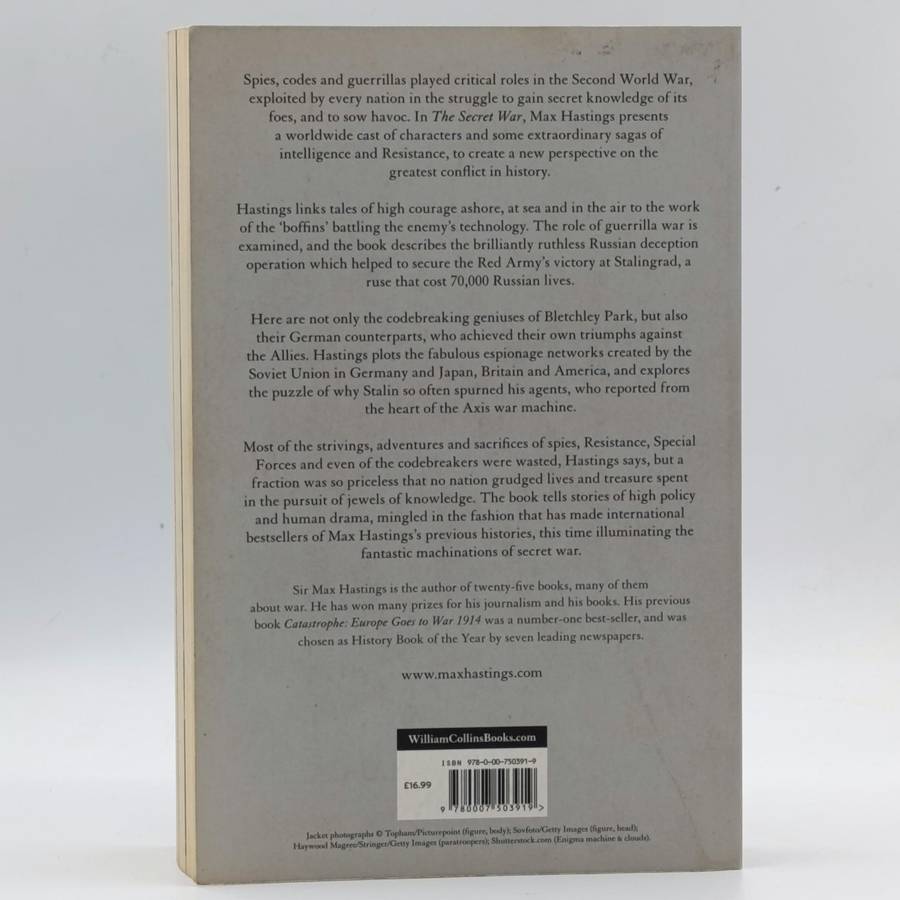 Max Hastings The Secret War - Spies, Codes and Guerillas 1939-1945