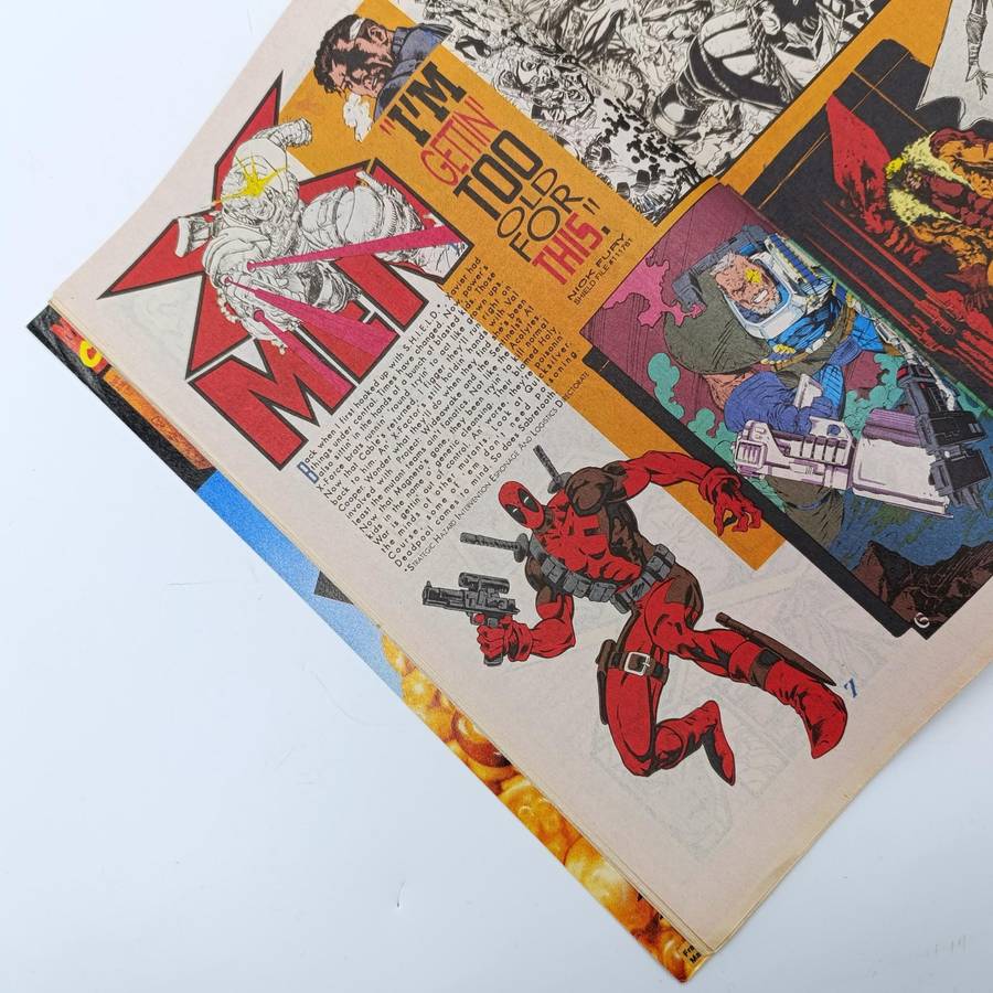 Lot of 6 vintage X-Force comics - #1, #23, #24, #35, #37, #49 - 1991/ 1995 issues