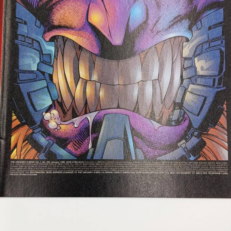 Lot of 3 Marvel X-Men comics - 1996 issues